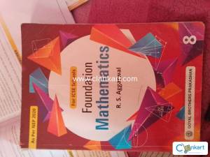 ICSE foundation mathematics by r.s Aggarwal