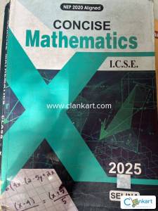 ICSE mathematics Selina
