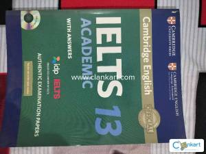 IELTS Academic 13 with answers, Authentic examination papers with CD