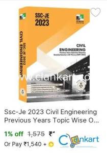 IES Master SSC JE Civil Engineering 2021