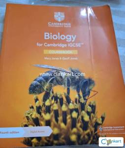 IGCSE Biology book for 9th and 10th