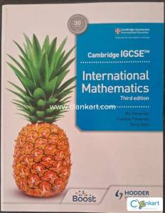 IGCSE International Mathematics Third edition, Grade 9/10