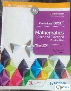 IGCSE MATHEMATICS CLASS 9&10 CORE AND EXTENDED HODDER EDUCATION