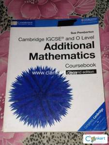 IGCSE and O Level Additional Mathematics