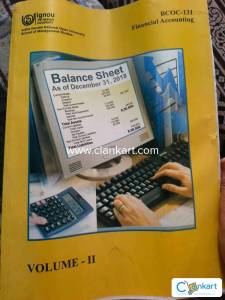 IGNOU FINANCIAL ACCOUNTING for first year