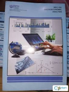 IGNOU MA Economics 1st Year Complete Books Set (MEC 101 to 205