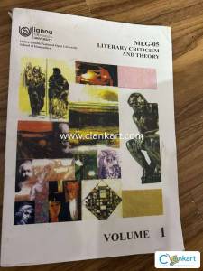 IGNOU MA English 1st Year books