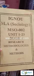 IGNOU sociology MA