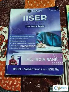 IISER Aptitude Test ( set of 2 mock test practice books )