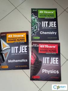 IIT-JEE 41 years solved papers Maths Physics & Chemistry