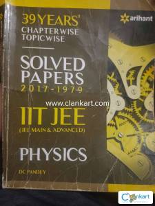 IITJEE Solved Papers 39 Years Chapterwise Physics DC Pandey