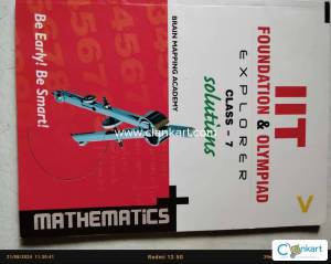 IIT Foundation & Olympiad (Mathematics solution)