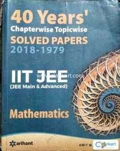 IIT JEE 40 YEAR CHAPTER WISE TOPIC WISE SOLVED PAPER BY ARIHANT