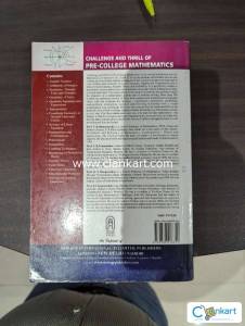 Challenge And Thrill Of Pre-College Mathematics JEE Book