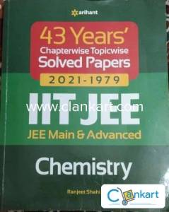 IIT JEE CHEMISTRY Solved Papers
