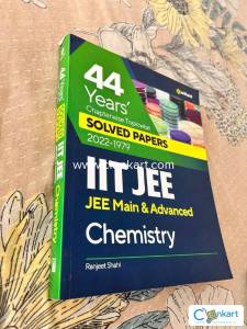 IIT JEE Chemistry 44 Years Solved Papers