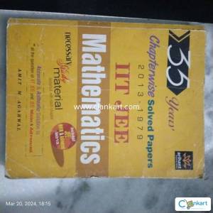 IIT JEE Mathematics Chapterwise + Solved Papers + Short Notes
