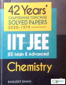 IIT JEE PREVIOUS YEAR PAPERS WITH SOLUTION OF CHEMISTRY