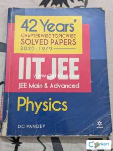 IIT JEE Physics chapter wise 42 years solved papers  Flat 70% off