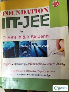 IIT JEE foundation for 9th and 10th