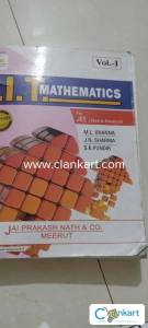 IIT MATHEMATICS VOLUME 1