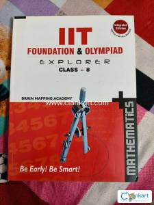 IIT foundation and olympiad math class 8