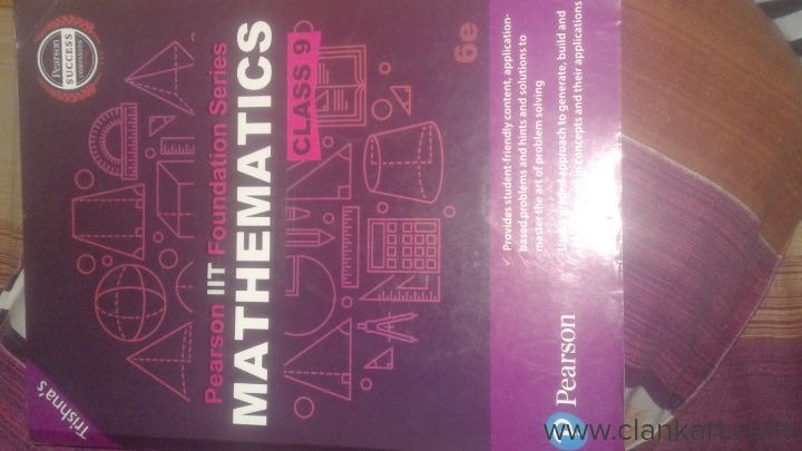 IIT foundation class 9 edition 6e pearson by Trishnas