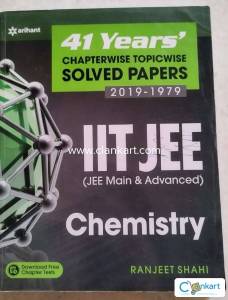 IIT jee Chem  Sloved paper