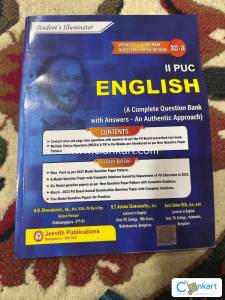 II PUC ENGLISH - A COMPLETE QUESTION BANK WITH ANSWERS