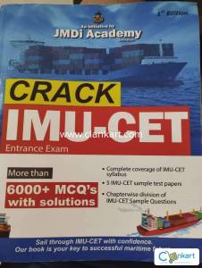 IMU-CET preperation book, latest 2024 edition