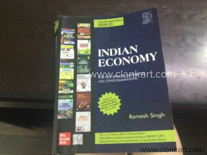 INDIAN ECONOMY BY RAMESH SINGH12th edition