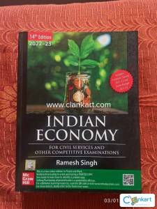 INDIAN ECONOMY BY RAMESH SINGH FOR CIVIL SERVICES AND OTHER STATE PCS
