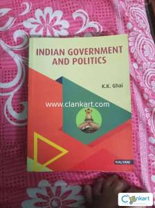 INDIAN GOVERNMENT AND POLITICS