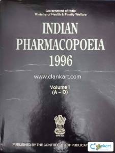 INDIAN PHARMACOPOEIA 1996