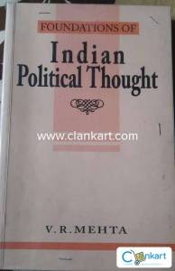 INDIAN POLITICAL THOUGHT BY V R MEHTA