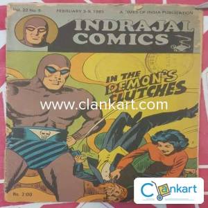INDRAJAL COMICS IN THE DEMON'S CLUTCHES (Vol.22 No.5)