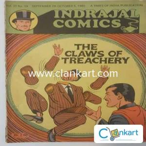 INDRAJAL COMICS THE CLAWS OF TREACHERY (Vol.22 No39)