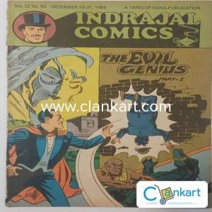 INDRAJAL COMICS -THE EVIL GENIUS PART-1 (Vol22 No50)