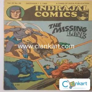 INDRAJAL COMICS -THE MISSING LINK (Vol.22 No.48)