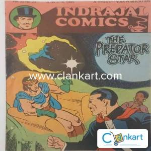 INDRAJAL COMICS -THE PREDATOR STAR (Vol.22 no.23)