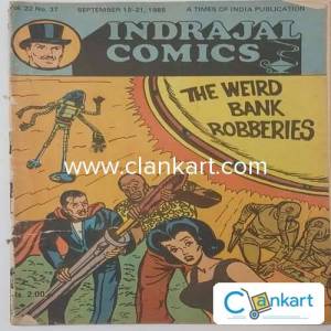 INDRAJAL COMICS -THE WEIRD BANK ROBBERS