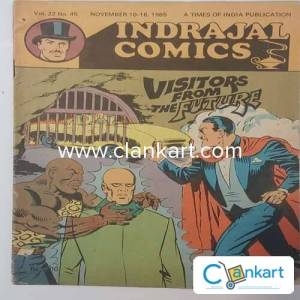 INDRAJAL COMICS -VISITORS FROMTHE FUTURE (Vol.22 No.45)