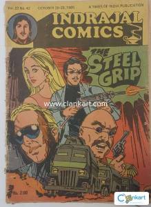 INDRAJAL COMICS - THE STEE GRIP (Vol.22 No.42)