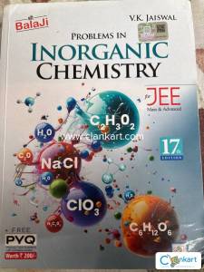 INORGANIC CHEMISTRY JEE MAINS/ADVANCED V.K JAISWAL+ SOLUTION BOOK FREE