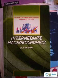 INTERMEDIATE MACRO ECONOMICS 4 TH SEM KERLA UNIVERSITY