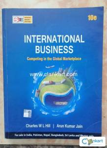INTERNATIONAL BUSINESS (CHARLES WL HILL/ ARUN KUMAR JAIN)