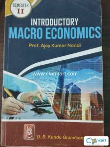 INTRODUCTORY MACRO ECONOMICS SEMESTER 2 (CALCUTTA UNIVERSITY/ WBSU))