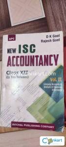 ISC ACCOUNTANCY CLASS XII Vol. II