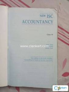 ISC ACCOUNTANCY FOR CLASS 11