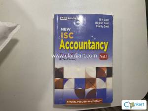 ISC ACCOUNTANCY FOR CLASS 11